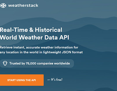 Get free historical weather data for