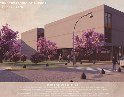 Conservatorio de música- La Boca- 2023