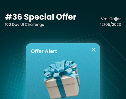 100-Day UI Challenge Day-36 | Special Offer