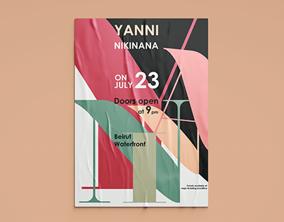 Yanni - Concert Poster