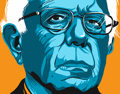 Bernie Sanders 2016 Portrait