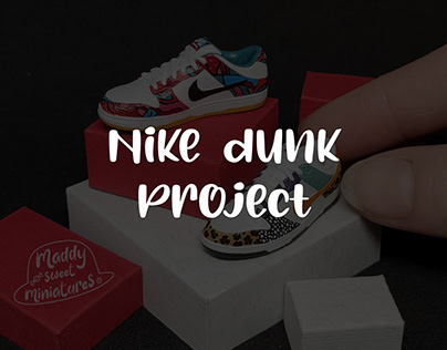 Mini Nike Dunk project | Miniature