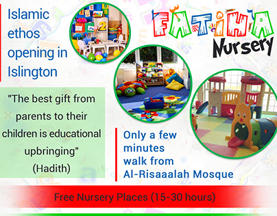 Logo and brochure design for Fatiha Nursery