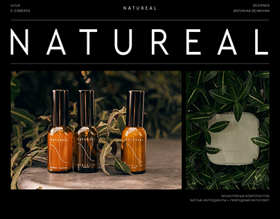 Natureal cosmetics e-commerce