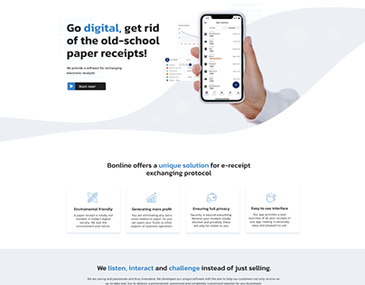 Software for exchanging e-receipts