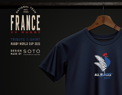FRANCE RUGBY XV | Tribute t-shirt - World Cup 2023
