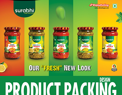 Product Packing Design (Pickles product)