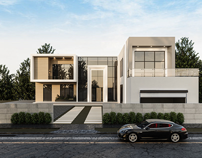 Modern villa in UAE