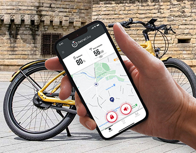 Connected Bike | Mobile App UI/UX