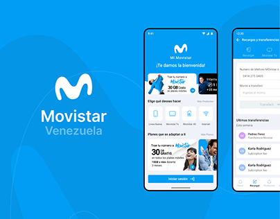 Movistar Venezuela caso de estudio UX/UI