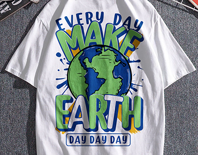 Earth day t shirt | t shrit design.