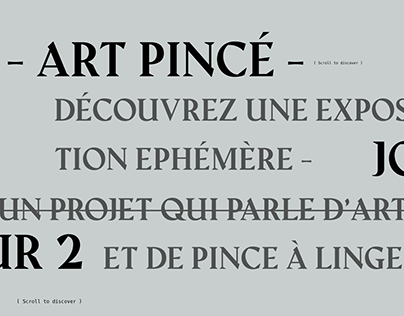 Art Pincé - UI/UX