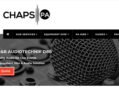Elevate Your Event with Chaps PA: Audio Hire in London