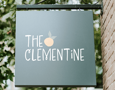 The Clementine - Coffee Shop Brand