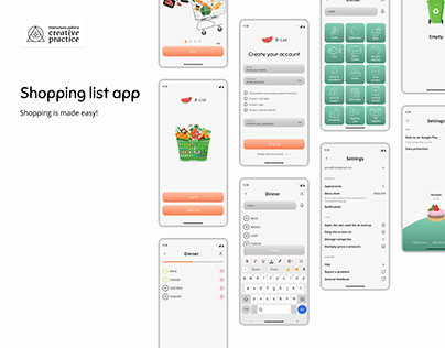 B-list - Shopping list app