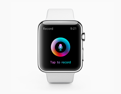 Apple Watch | Voice Rcording App Concept