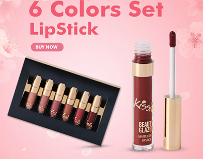 Matte Lip Stick 6 Colors Set 4.00 out of 5based on 5cus
