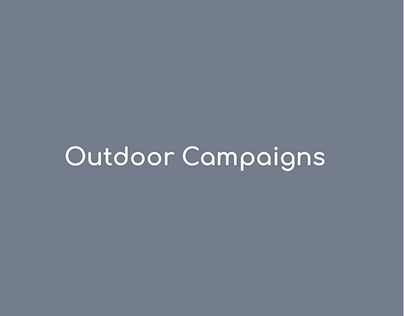 Outdoor posters