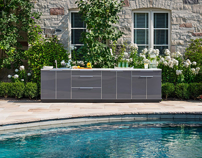 Stainless Steel Outdoor Kitchen Cabinets
