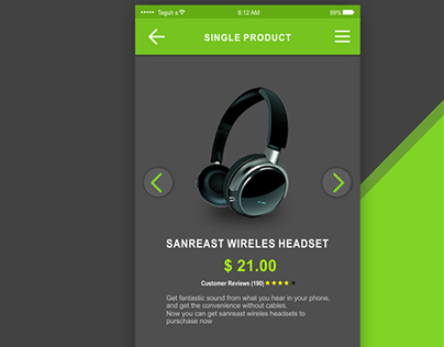 Sanreast Headset Single Product