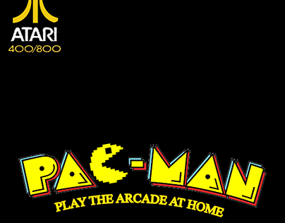 Capa nova Feito para o Pacman - Atari