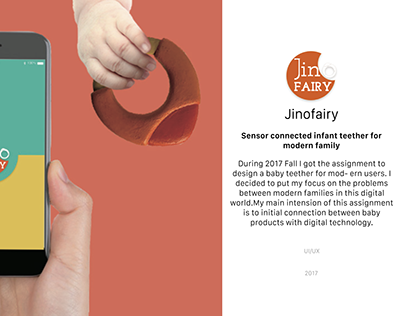 Jinofairy - sensor connected teether