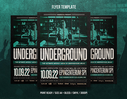 Underground Flyer