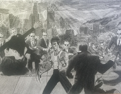 Project thumbnail - Bruce Lee battle for peace