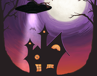 Alien Illustrations for Halloween