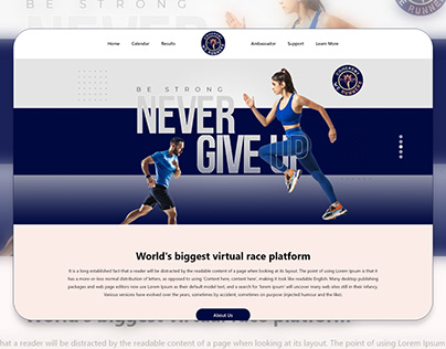 Virtual Running Events Platform