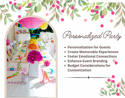 Crafting Memories The Power of Personalized Parties