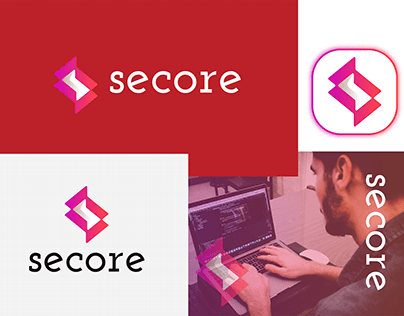 Secore, Web and Software Agency logo branding