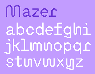Mazer Typeface