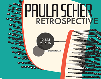 Paula Scher Exhibition Poster
