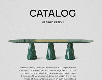 Catalog. Branding development for furniture club.