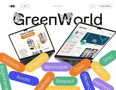Project thumbnail - GREENWORLD | UI&UX PROJECT