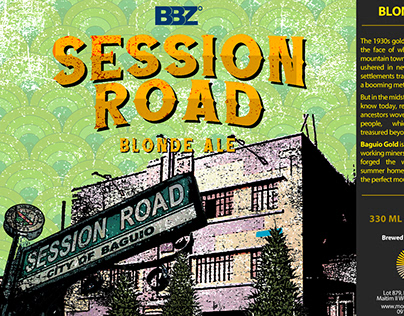 BBZ Beer - Baguio Series (Session Road & Baguio Gold)