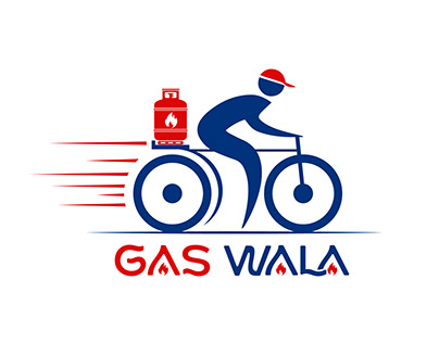 Gas Wala Logo Design Designed by CSF Sakib
