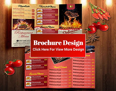 Bi Fold & Tri Fold Brochure Design