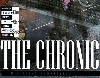 The Chronic by DR.DRE Album Art