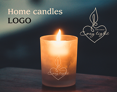 Candles shop logo