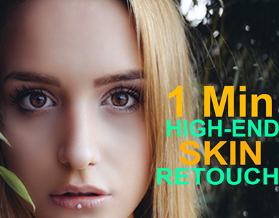 High-End Skin Softening in 1 Minute in Photoshop