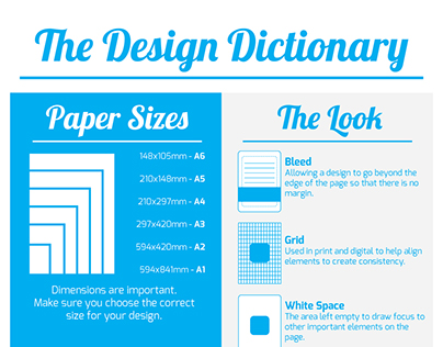 Design Dictionary infographic