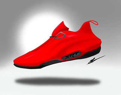 Red shoe design