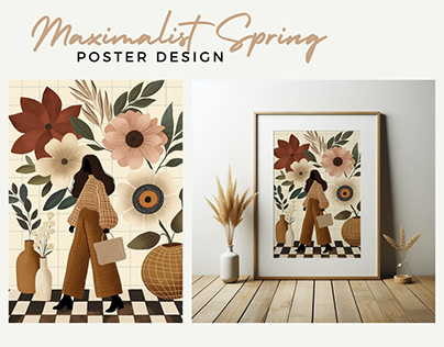 Maximalist Spring poster