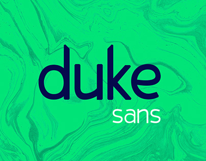 Duke Sans | Typeface