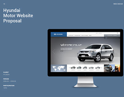 Hyundai Motor Global Website Proposal