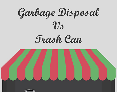Infographic - Garbage Disposal vs Trash Can