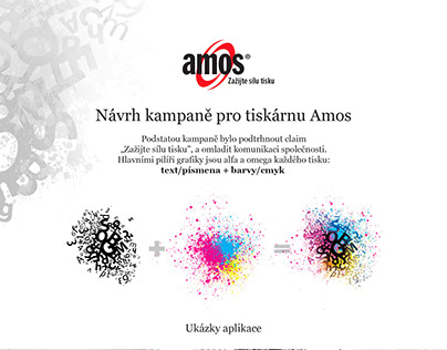 Kampaň pro tiskárnu Amos (tendr)