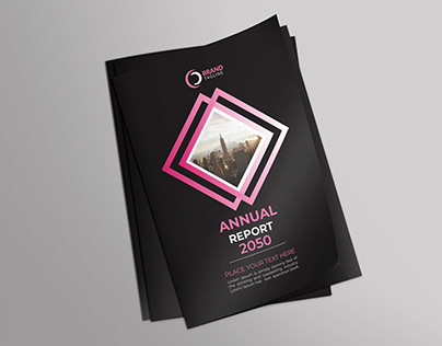 Corporate Business Book Cover, Annual report Design